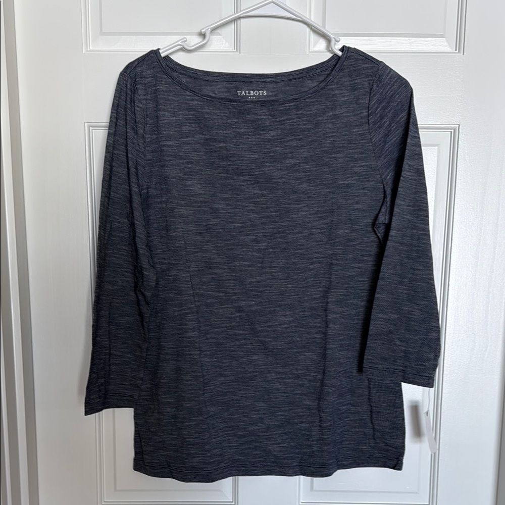 Talbots Women's Black Top